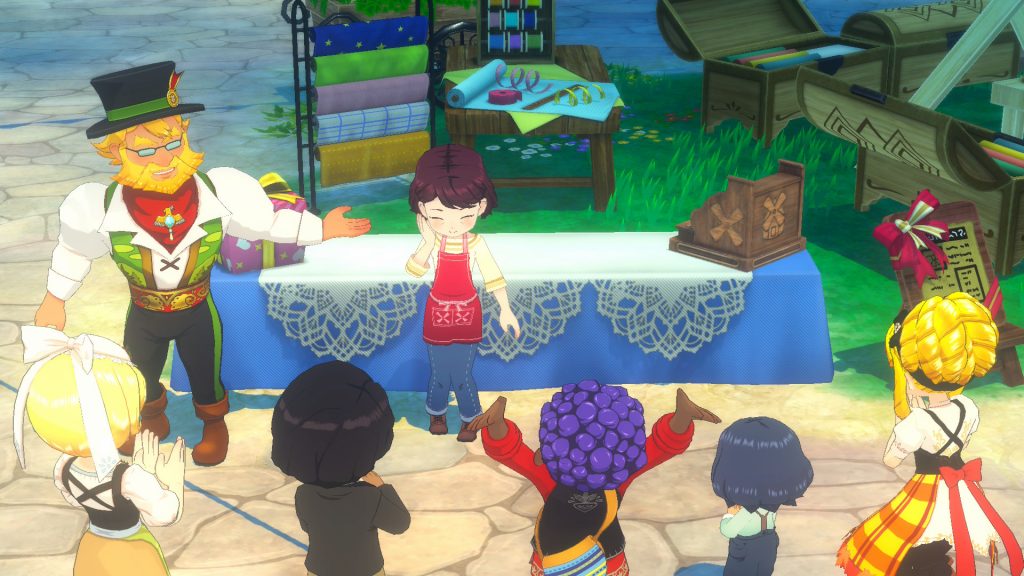 Story of Seasons: Grand Bazaar Screenshot of a Female Merchant 